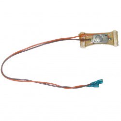 Appli Parts APBT-S8835 Bimetal Thermostat 2 Wire  Open 59 F and Close 32 F  Orange and Brown Colored Wires  Reference: BIM-8835 RO40504 Thermodisc