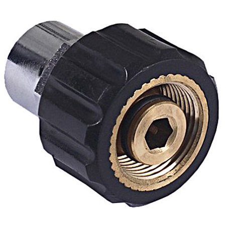 Mi-T-M AW-0023-0490 Screw Coupler  3/8 in Connection  Fnpt X M22