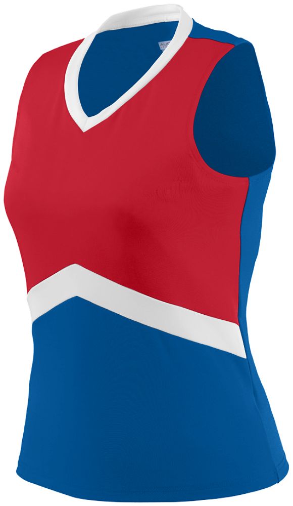 Augusta XXS Girls Cheer Flex Shell Royal/Red/White 9201