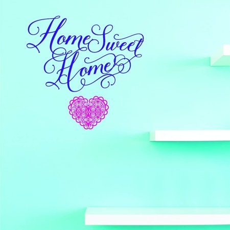 JER 1507 3 a Wall Decal Sweet Home 20X40 as Seen  20  X 40