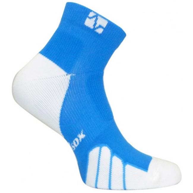 Vitalsox VT 1010T Tennis Color on Court Ped Drystat Compression Socks; Royal - Large