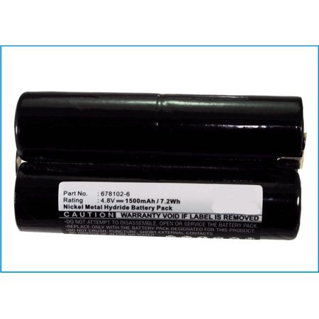 Synergy Digital Power Tool Battery  Compatible with Makita 6043DWK Power Tool  (Ni-MH  4.8V  1500mAh) Ultra High Capacity  Replacement for Makita 6781