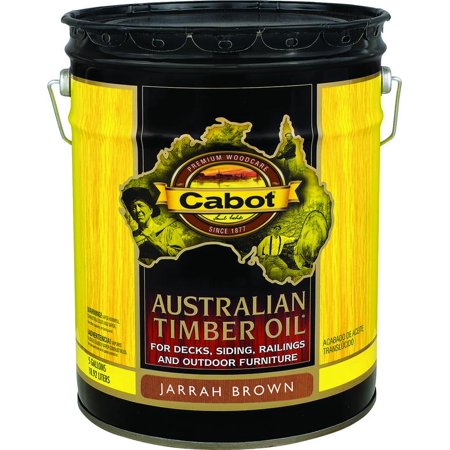 Cabot 3460 Australian Timber Oil Jarrah Brown 5 Gallon