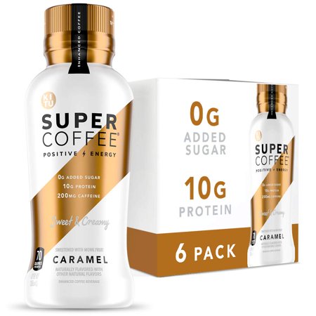 Iced Keto Coffee (0g Added Sugar, 10g Protein, 70 Calories) [Caramel] 12 Fl Oz, 6 Pack  Iced Coffee, Protein Coffee, Coffee Drinks - LactoseFree, SoyF