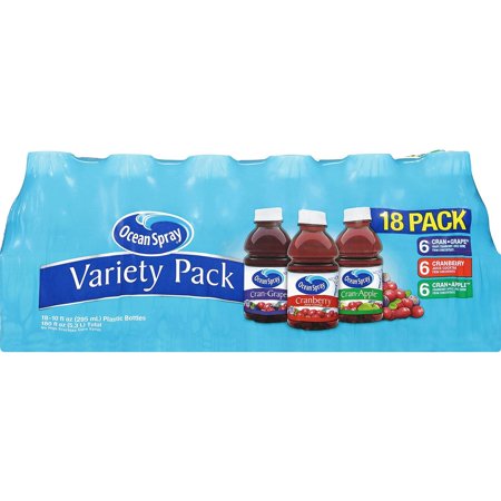 Ocean Spray Juice Drink Variety Pack  18 Ct./10 Fl. Oz.