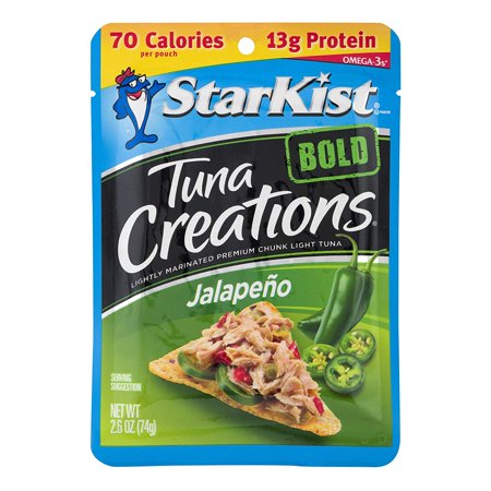 StarKist Tuna Creations BOLD JalapeÃƒÂ±o - 2.6 Oz Pouch (Pack of 24) (Packaging May Vary)