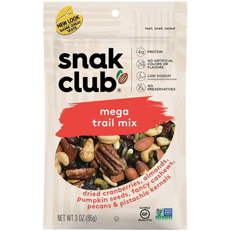 Snak Club Snak Club Mega Trail Mix  3-oz  6-Pack  3 Ounce