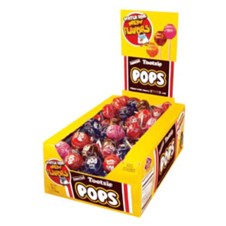 Tootsie Roll Lollipops - 100 Pops/Box  2 Pack