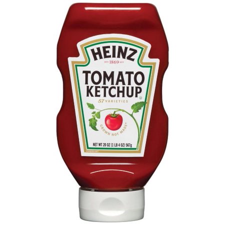 Heinz Squeeze Tomato Ketchup  20 Oz (Pack of 18)