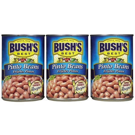 Bushs Best Pinto Beans - 4 Cans (16 Oz Ea)