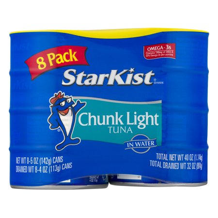 StarKist? Chunk Light Tuna in Water - 5 Oz Can (8-Pack)