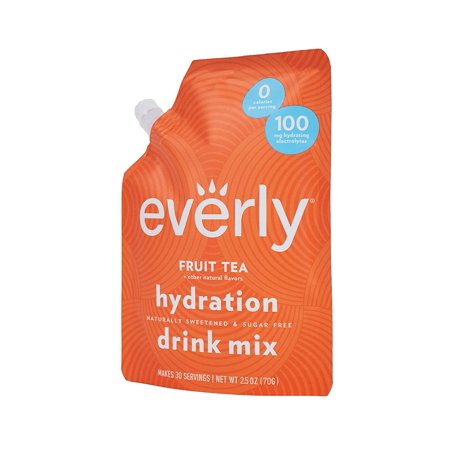 Everly Hydration - Drink Mix Powder, Sugar Free, Natural Sweeteners (Stevia & Organic Erythritol), No Calories, Keto Diet, Water Flavoring and Water E