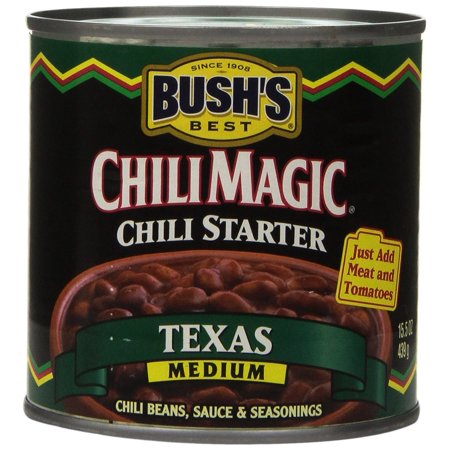 Bushs Best Chili Magic Texas Medium Chili Starter (Case of 12)