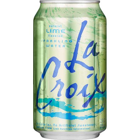 LaCroix Sparkling Water  Lime  12 Fl Oz  24-count