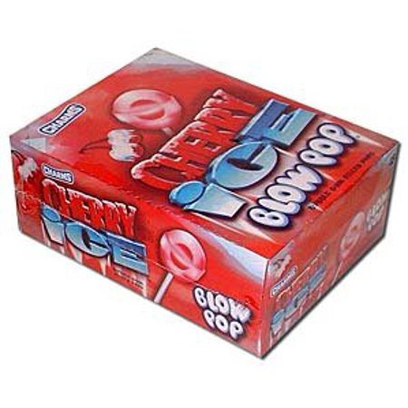 Charms Cherry Ice Blow Pops