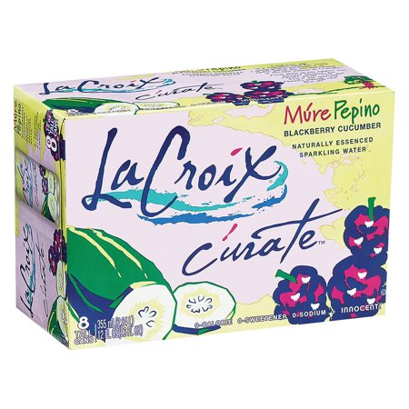 Lacroix Sparkling Water - Mure Pepino - Case of 3 - 8/12 Fl Oz