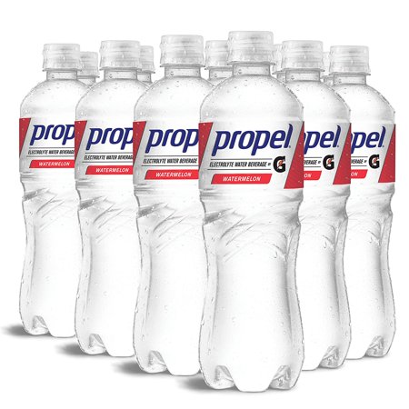 Propel  Watermelon  Zero Calorie Water Beverage with Electrolytes & Vitamins C&E  24 Fl Oz (Pack of 12)