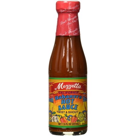 Mezzetta California Habanero Hot Sauce, 7.5 Ounce (Pack of 12)