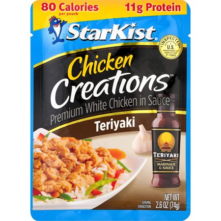 StarKist Chicken Creations Teriyaki - 2.6 Oz Pouch (Pack of 12)