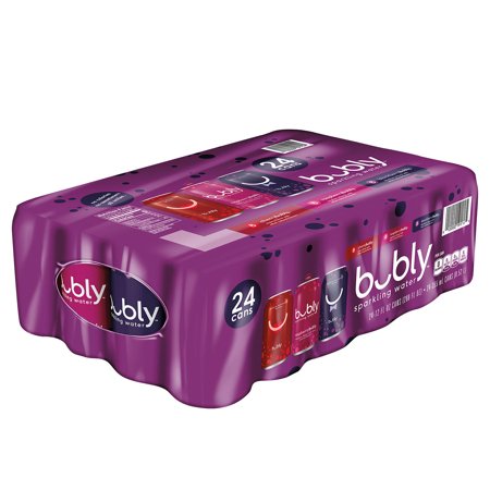 Bubly Sparkling Water Variety Pack  24 Pk./12 Oz.