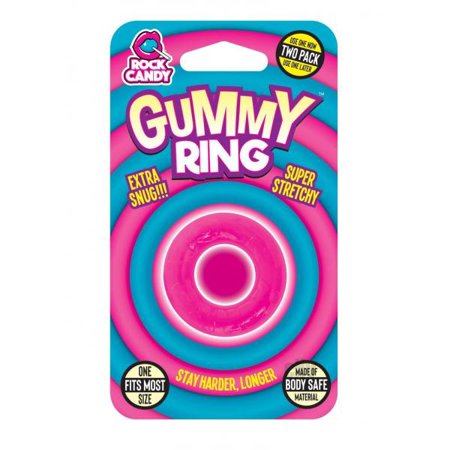 Rock Candy Toys - Gummy Ring - Pink