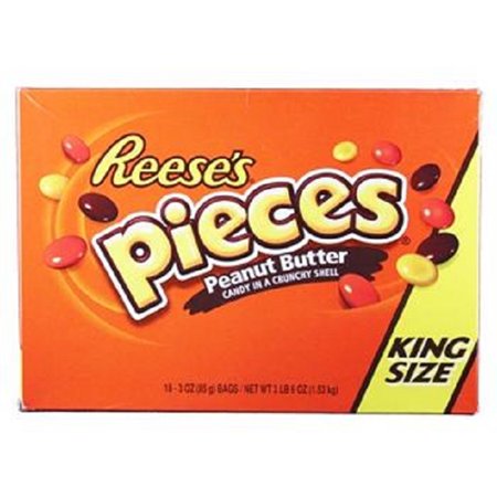 Reeses  King Size Pieces  Count 18 (3 Oz) - Chocolate Candy / Grab Varieties & Flavors