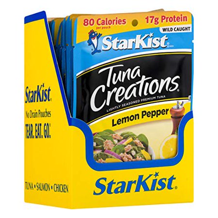 12 Pack | StarKist Tuna Creations  Lemon Pepper  2.6 Oz Pouch