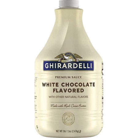 Ghirardelli Chocolate Flavored Sauce  Classic White Chocolate  89.4 - Ounce Container