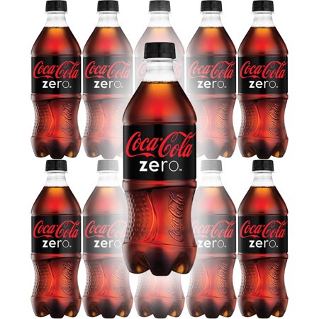 Coca-Cola Zero Sugar  20 Fl Oz Bottle - Pack of 10
