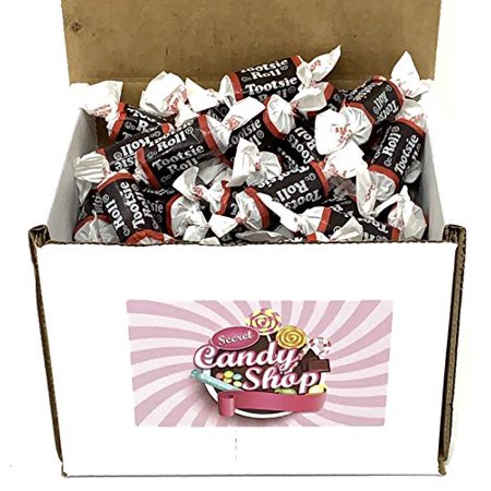 Tootsie Rolls Chocolate Midgees Candy in Box, 1Lb (Individually Wrapped)