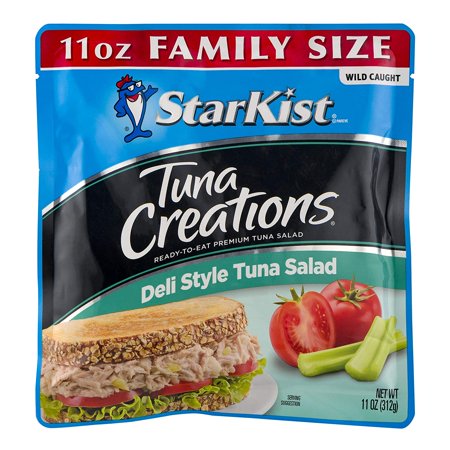 StarKist StarKist Tuna Creations Deli Style Tuna Salad Pouch, 11 Oz Pouch (Pack of 12) (Packaging May Vary)