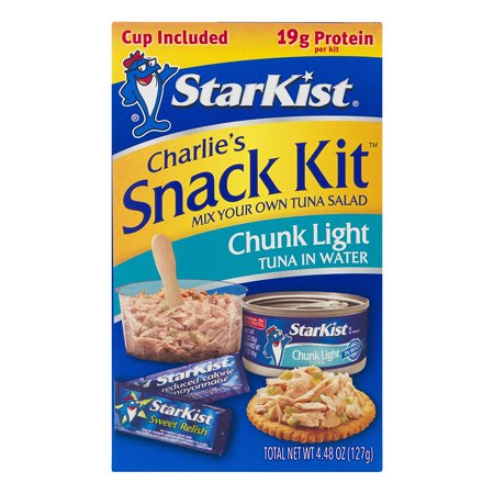 StarKist Charlies Snack Kit Chunk Light Tuna in Water - (Pack of 12)