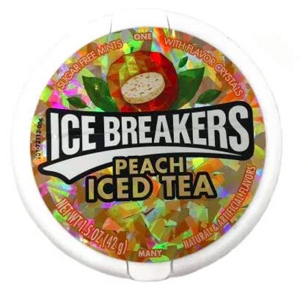 Ice Breakers Mints - Iced Tea - Peach - Pack of 4