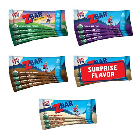 CLIF KID ZBAR - Organic Granola Bars - Variety Pack - Non-GMO - Organic -Lunch Box Snacks (1.27 Ounce Energy Bars  18 Count)(Packaging & Assortment Ma