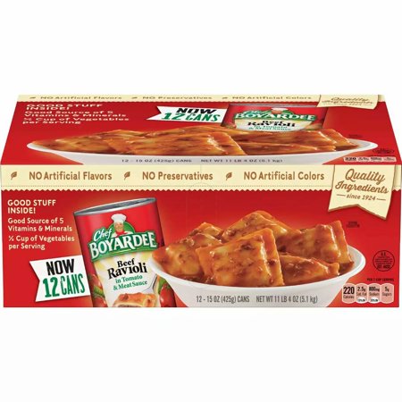 Chef Boyardee Beef Ravioli (15 Oz., 12 Pk.) PACK of 2