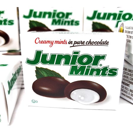 Junior Mints in Pure Chocolate Snack Candy, After Dinner Mini Boxes, 70 Count
