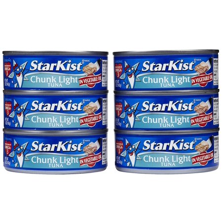 StarKist Chunk Light Tuna in Oil, 5 Oz, 6 Pack - 6 Pk.