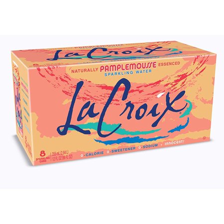 La Croix Sparkling Water  Grapefruit  12 Oz Can (Pack of 8)