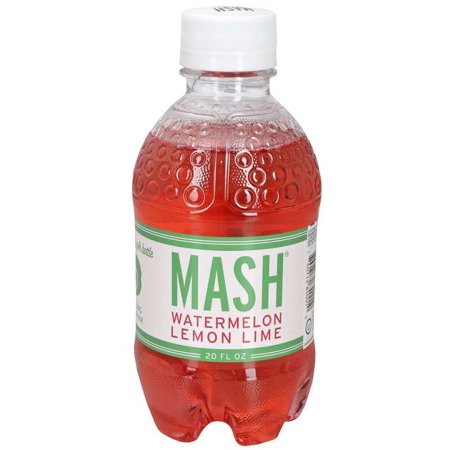 Mash Sparkling Fruit Drink Watermelon Lemon Lime 16 Fl Oz Each / Pack of 12
