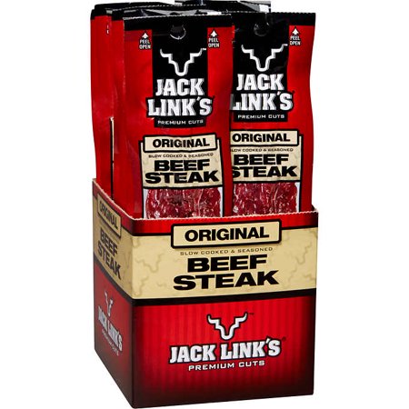 Jack Link S Premium Cuts Beef Steak Stick  Original  1 Oz  12 Ct