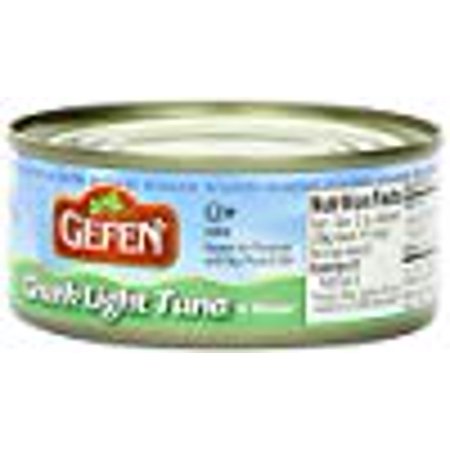 Gefen Chunk Light Tuna in Water 6 Oz. Pack of 3.