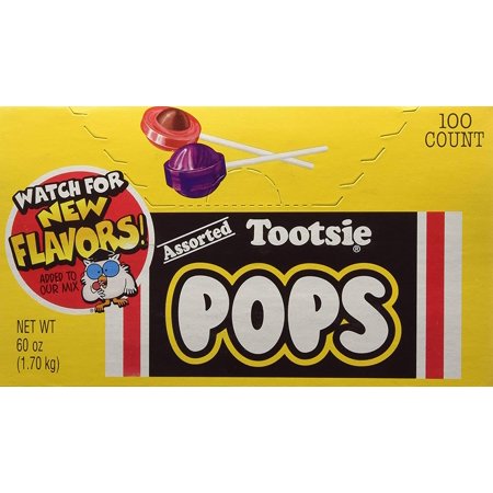 Tootsie Pops Assorted Candies- 100 Ct