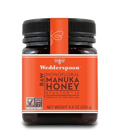 Wedderspoon 100% Raw Manuka Honey - Kfactor 16 - 8oz NEW