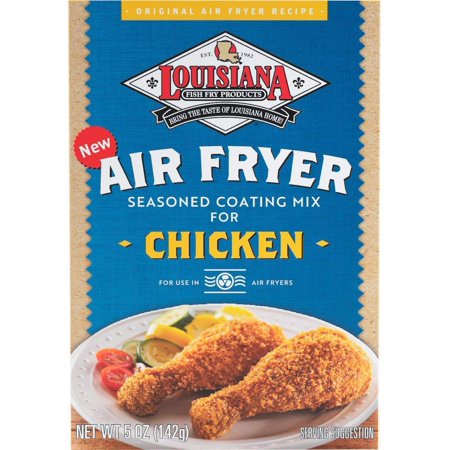 Louisiana Fish Fry Products Air Fryer Seasoned Coating Mix For Chicken