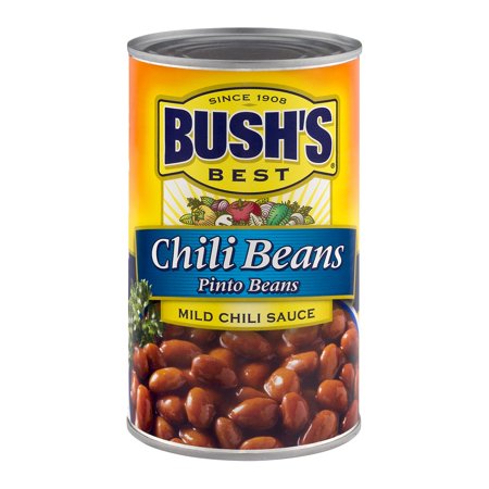 (4 Pack) BUSH'S Pinto Beans in a Mild Chili Sauce, 27 Oz.