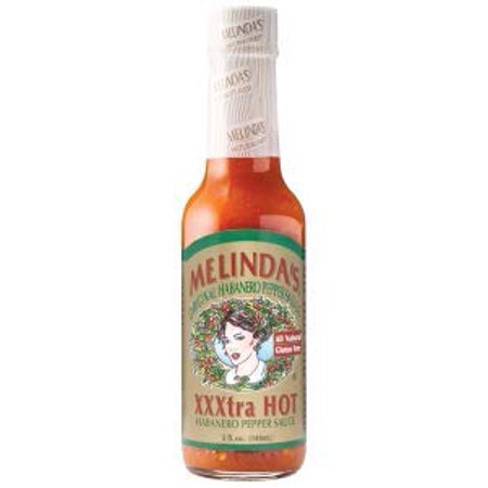 Melindas Original Habanero Pepper Sauce Gluten Fee XXXtra Hot -- 5 Fl Oz