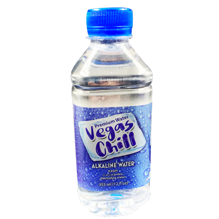 Vegas Chill - Alkaline Water 355ml (12 Fl Oz) 24 Pack
