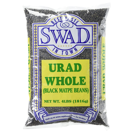 SWAD Urad Whole (Black) - 4 Pound (1816g)