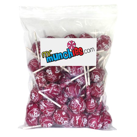 Tootsie Pops  Red Raspberry Flavor  50 Pieces
