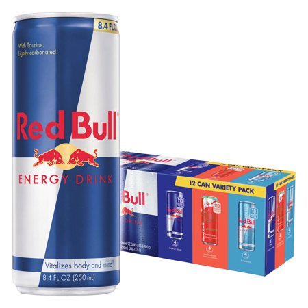(12 Cans) Red Bull Energy Drink Variety Pack, 8.4 Fl Oz